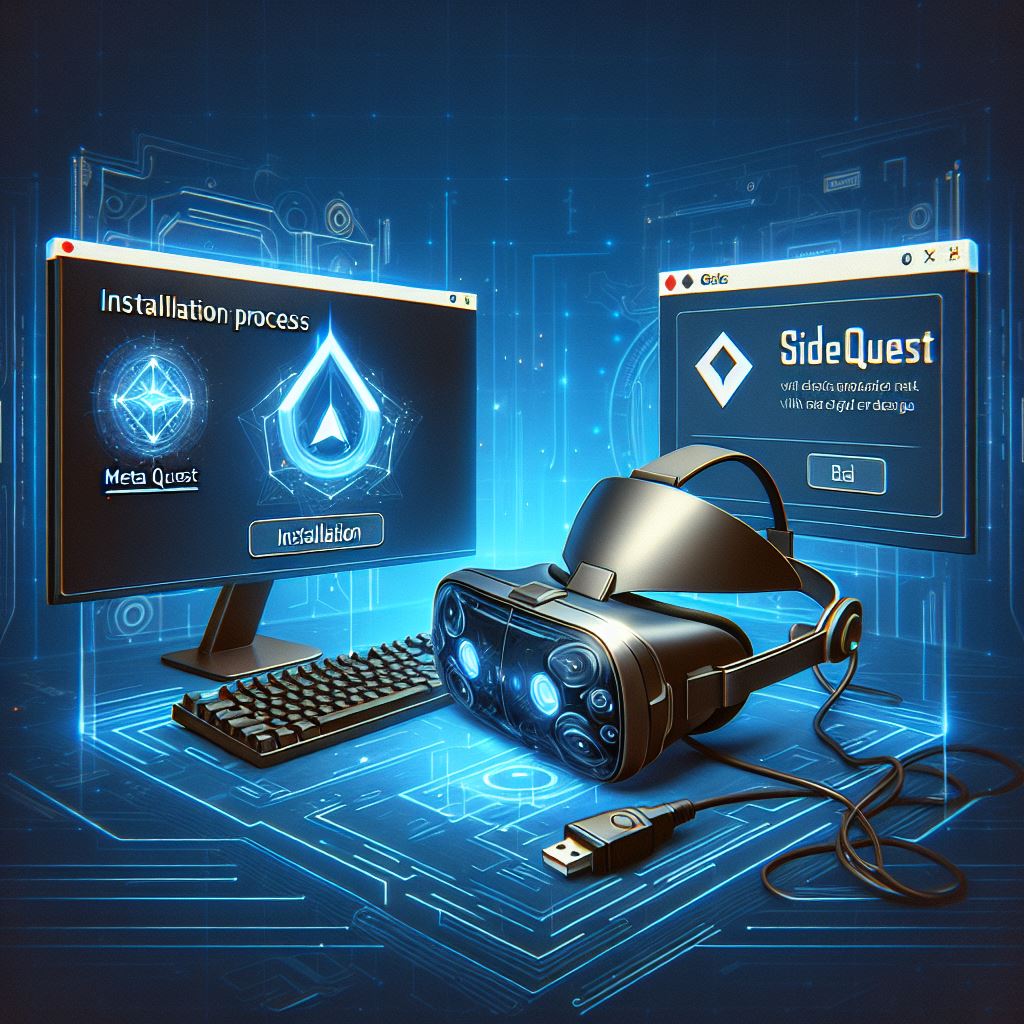 How to install sidequest onto your meta quest 3 vr goggles | Memphis PC Guy