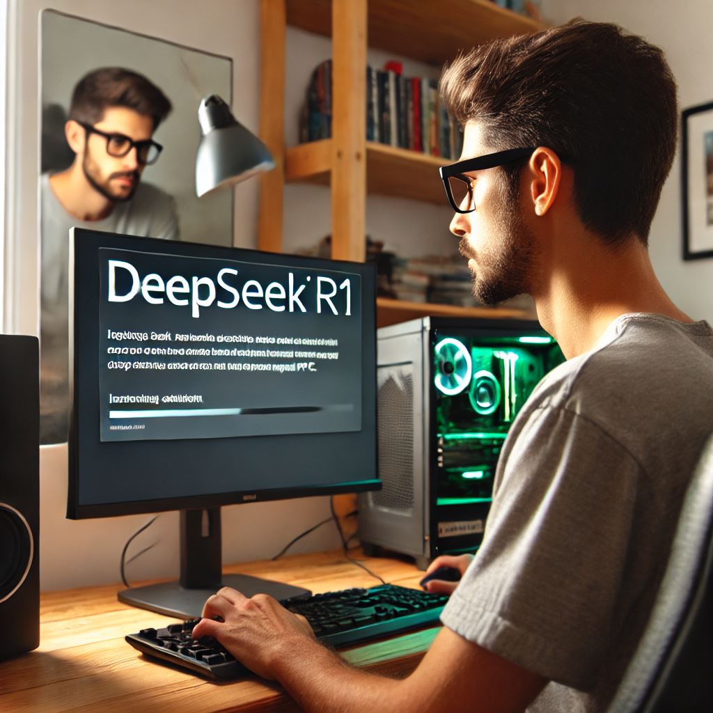 system requirements and installing deepseek r1 on local pc